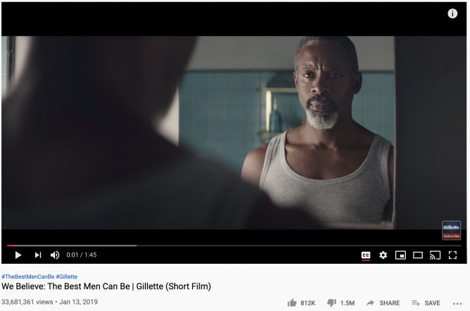 The best men can be Gillette ad